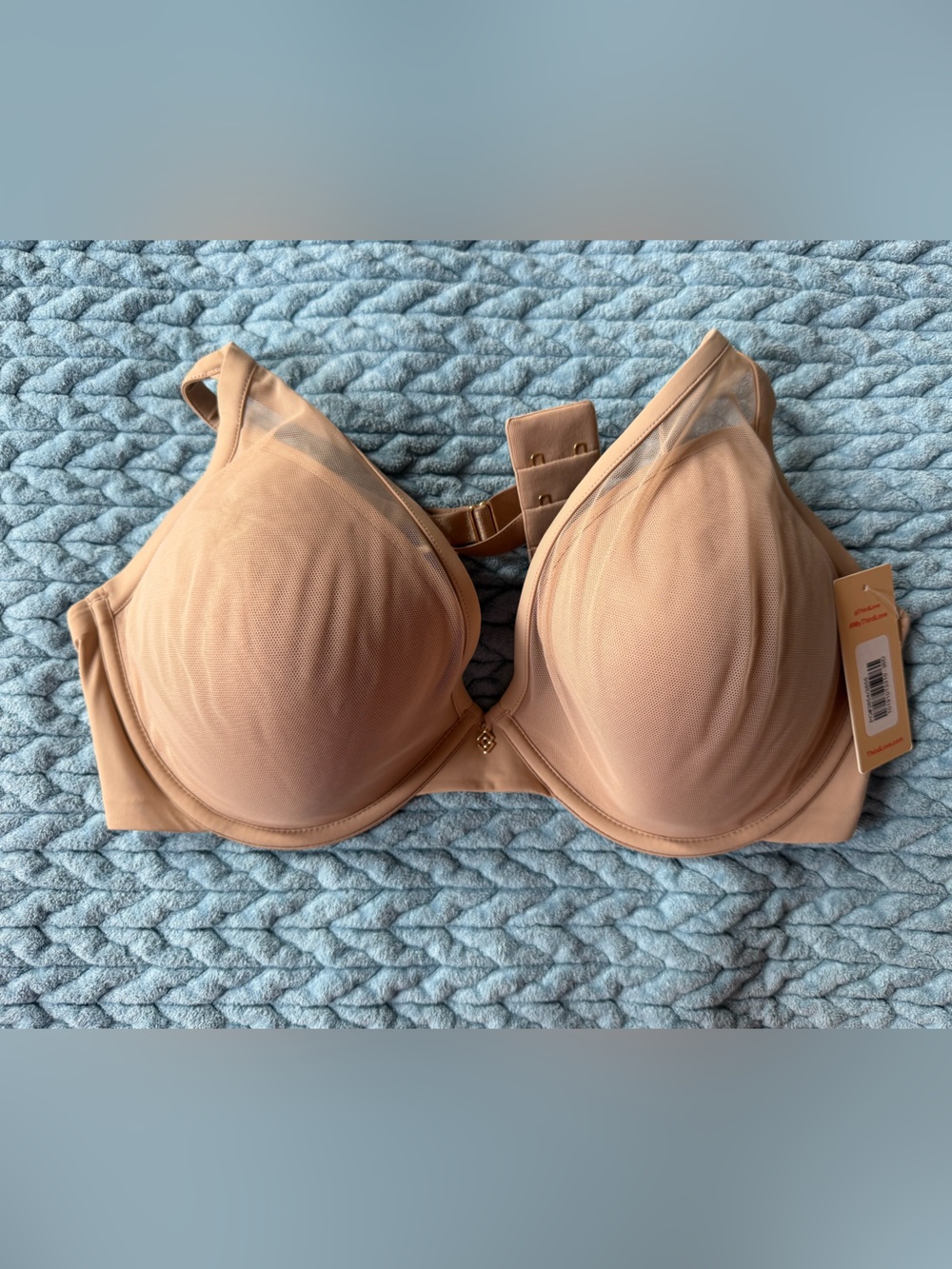 Third Love 24/7 Uplift Plunge Bra 36D NWT